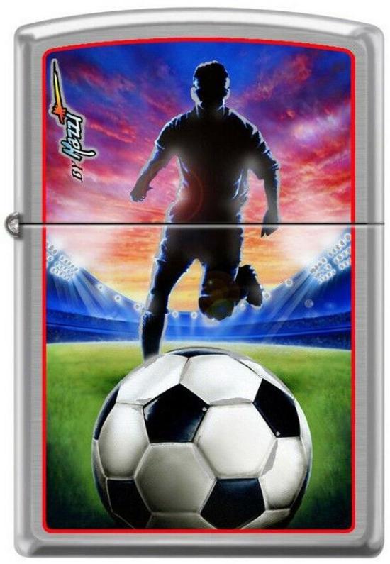  Zippo Mazzi Soccer Football 8281 aansteker