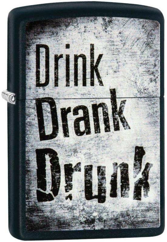  Zippo Drink Drank Drunk 29618 aansteker