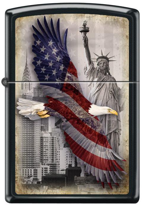  Zippo Eagle Statue of Liberty 2102 aansteker