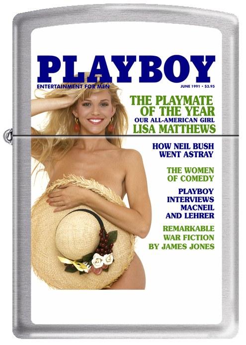 Aansteker Zippo Playboy Cover 1991 June 0715