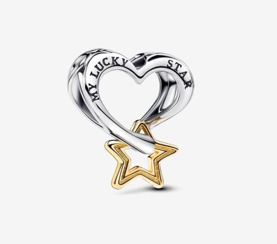  Pandora Lucky Star & Heart 763513C00 kraal