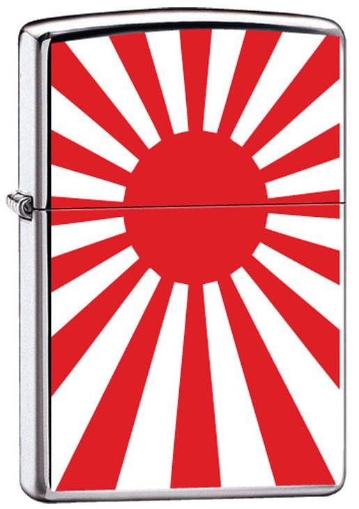 Aansteker Zippo Japan Flag Rising Sun 7962