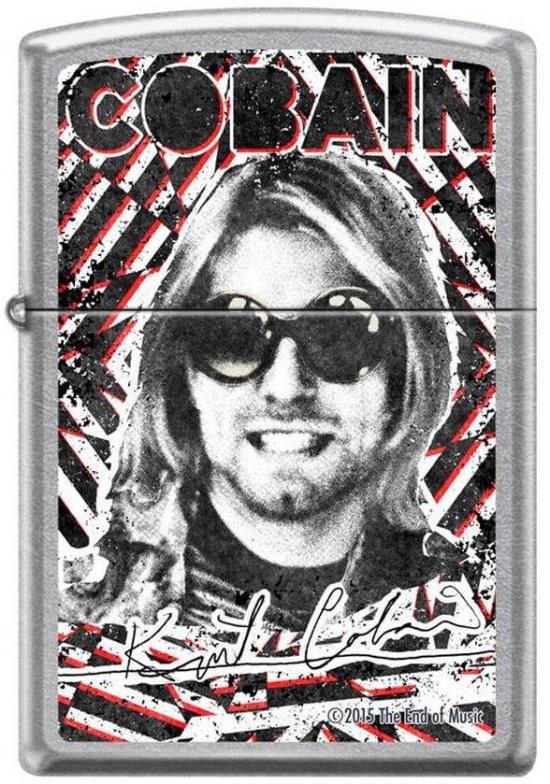 Aansteker Zippo 8338 Kurt Cobain