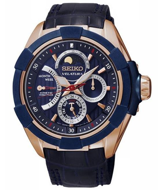Horloge Seiko SRX010P1 Velatura Kinetic Moon Phase