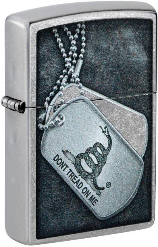  Zippo Dont Tread On Me Dog Tag 48119 aansteker