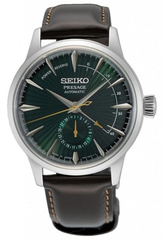  Seiko SSA459J1 Presage Automatic Cocktail Time Midnight Mockingbird horloge