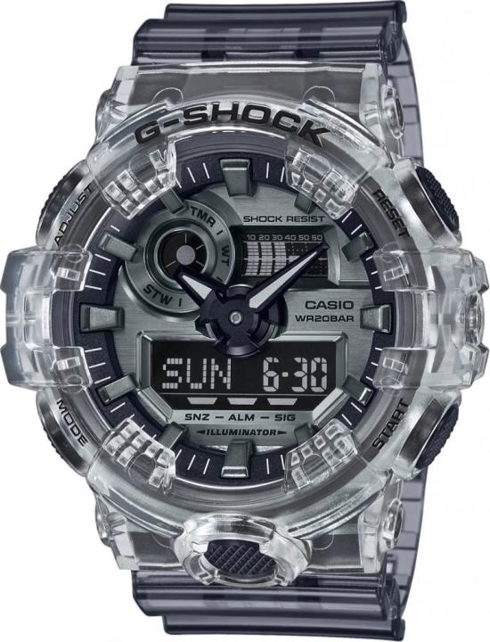 Casio G-Shock Clear Skeleton Series GA-700SK-1A horloge