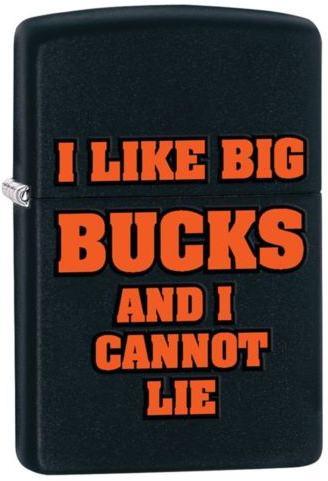 Aansteker Zippo I Like Big Bucks 29342