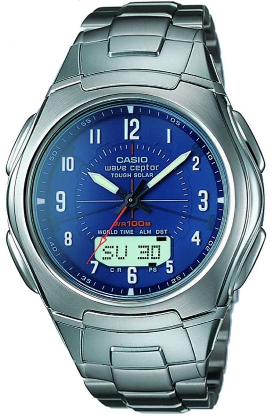 Horloge Casio WVA-430DE-2A2 Wave Cepter