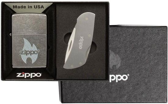  Zippo And Knife Combo 49067 aansteker