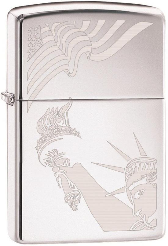  Zippo USA Flag and Statue of Liberty 2265 aansteker