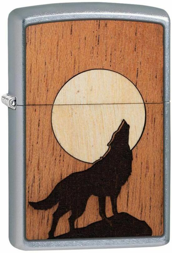 Zippo Woodchuck Howling Wolf 49043 aansteker
