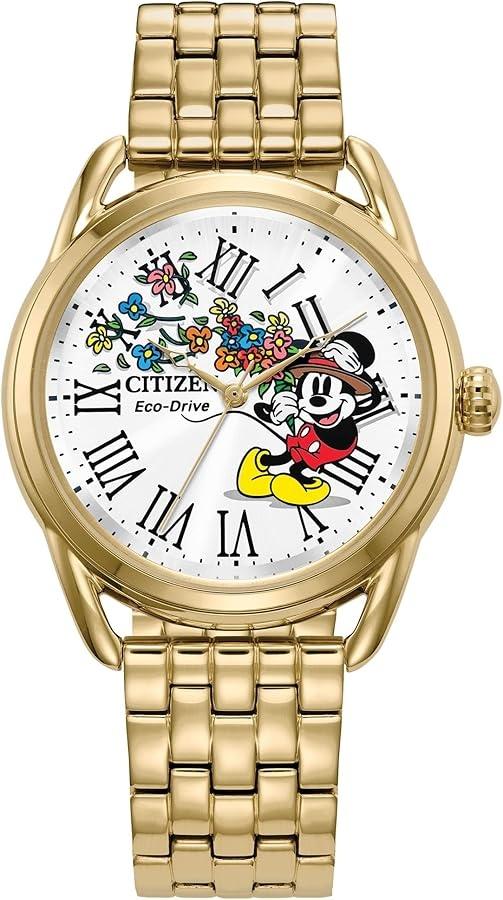  Citizen FE7093-57W Eco-Drive Disney Mickey Mouse Flowers horloge