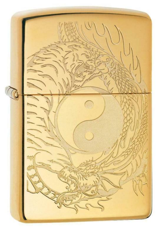  Zippo Tiger Dragon Yin Yang 49024 aansteker