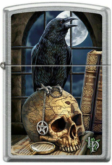  Zippo Lisa Parker Raven Skull 9293 aansteker