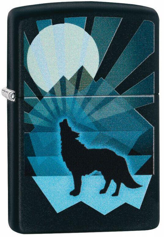  Zippo Wolf and Moon 29864 aansteker