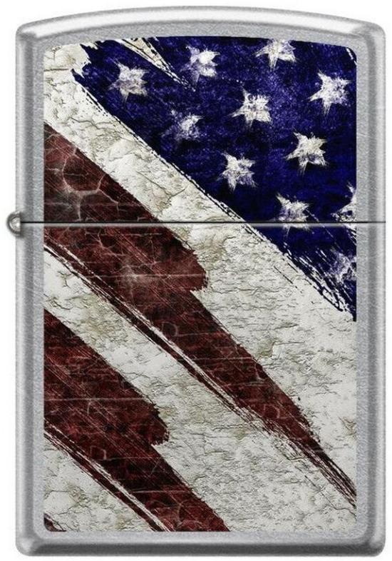 Zippo Grunge Flag 6353 aansteker