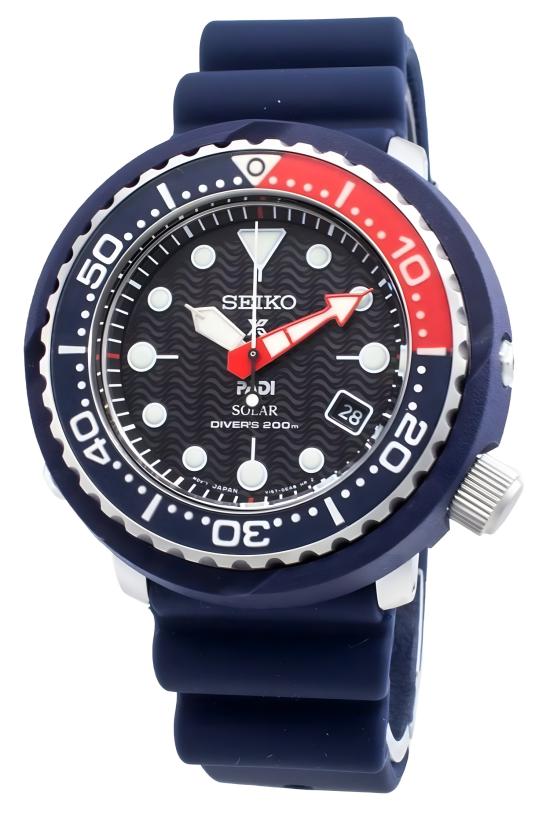 Horloge Seiko SNE557P1 PADI Prospex Diver Tuna