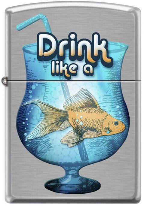  Zippo Drink Like a Fish 9533 aansteker