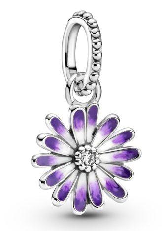  Pandora Purple Daisy 798771C01 hangende bedel