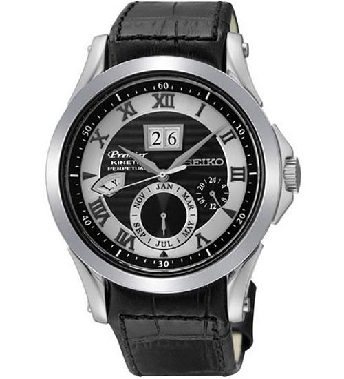 Horloge Seiko SNP061P1 Premier Kinetic Perpetual