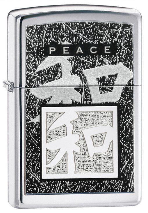 Aansteker Zippo Peace Symbol 24742