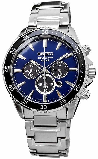 Horloge Seiko SSC445P1 Solar Chrono