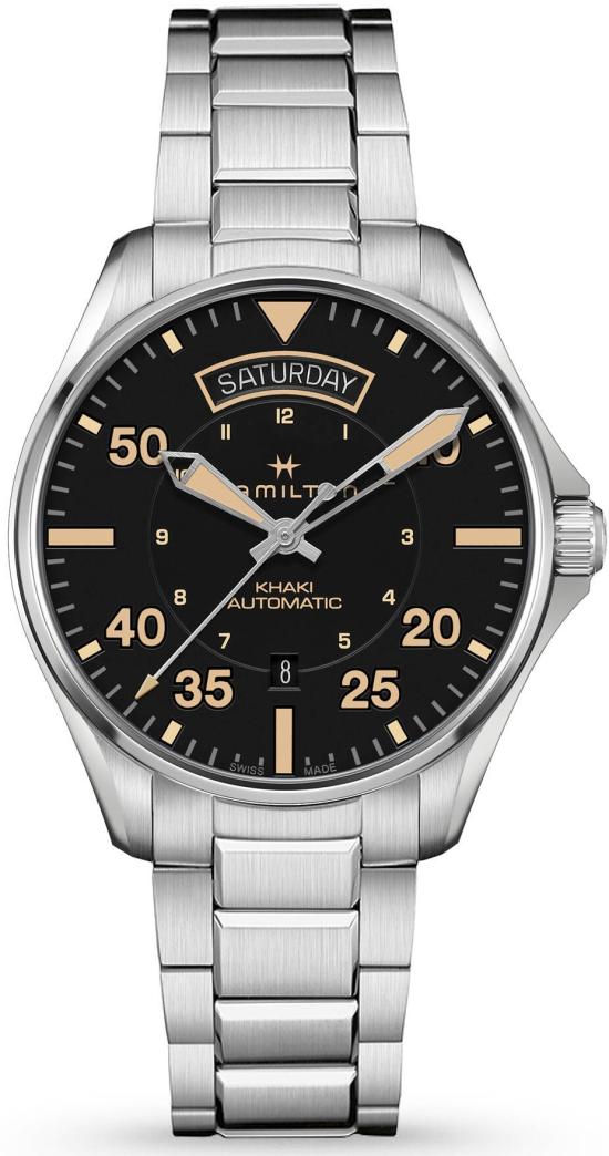  Hamilton Khaki Aviation Day Date Automatic H64645131 horloge